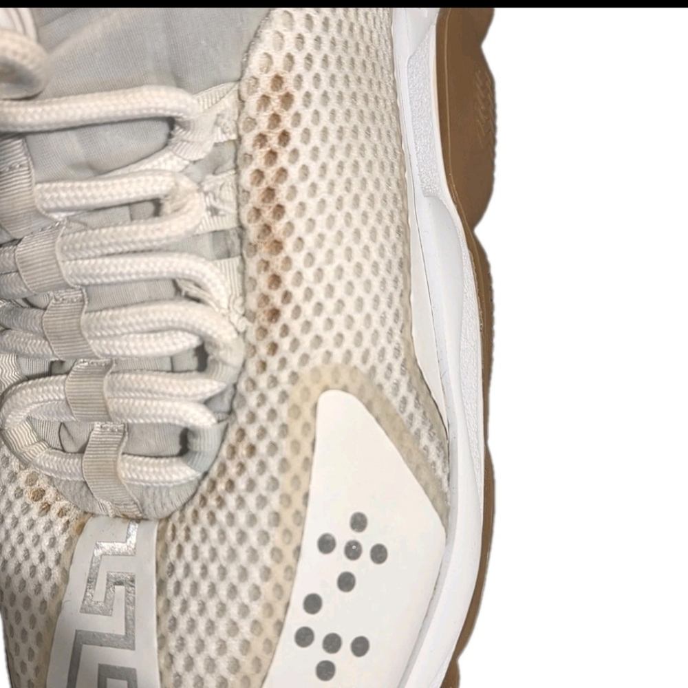 Versace Cream and Gum Sole Women’s Sneakers - Picture 9 of 15